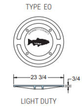 Non-Traffic Gwinnett w/Fish Ring & Cover - Building Materials